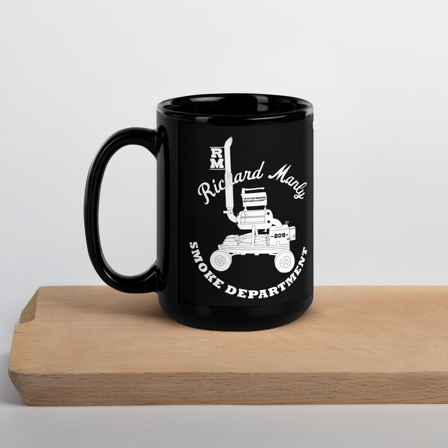 Smoke Department Mug Black Glossy